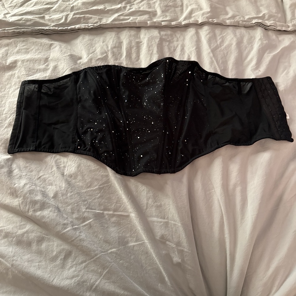 Auden Black Sparkle Corset